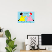Poster Pray for the Country (Bureau à domicile)