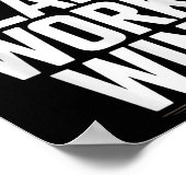 Poster Pray Plan Work Win- Faith Hustle Christian Motivat (Coin)