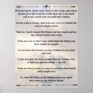 Poster prayer-1 indien