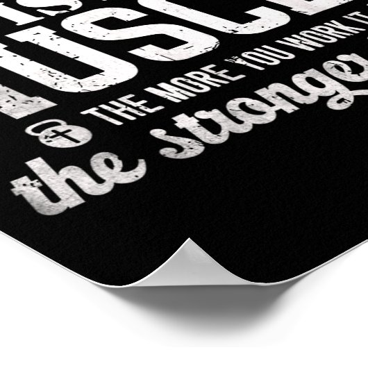 Poster Prayer Is A Muscle Christian Fitness Gym Quote (Coin)