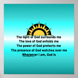 Poster Prayer of Protection