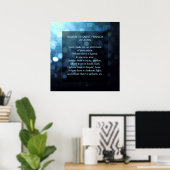 Poster Prayer of Saint Francis of Assisi (Bureau à domicile)