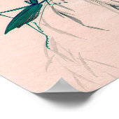 Poster Praying Mantis and the Moon, Watanabe Seitei (Coin)