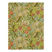 Pré-raphate de William Morris Golden Lily Vintage