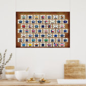 Poster Préambule de l'affiche de la Constitution américai (Cuisine)