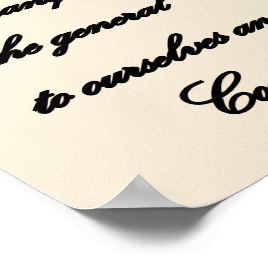 Poster Préambule des États-Unis (Coin)