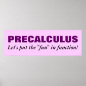Poster Precalculus (Devant)