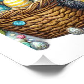 Poster Précieux thème de Pâques Gnome (Coin)