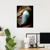 Poster Précipice (Bureau à domicile)