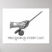 Poster Précision à chaque lancer (Devant)