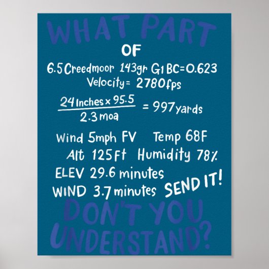 Poster Precision Shooting Funny Gun Shooting Srts Gun Lov (Devant)