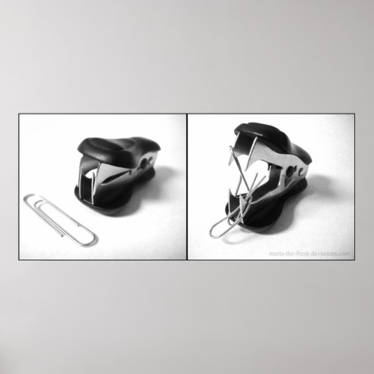 Poster "Predator and Prey" (Devant)