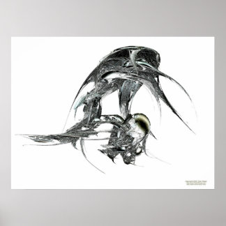 Poster Predator et proie