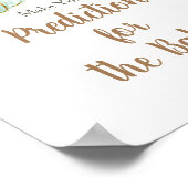 Poster Prédictions du Citrouille de la menthe et de la pê (Coin)