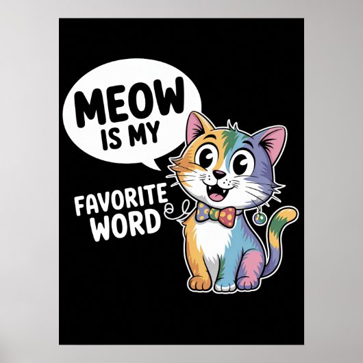 Poster Préférence Vocale Feline (Devant)