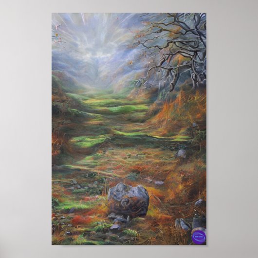 POSTER PREHISTORIC VALLEY (Devant)