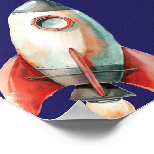 Poster Premier anniversaire de l'astronaute spatiale (Coin)