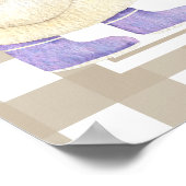 Poster Premier anniversaire du canard Jalon Anniversaire (Coin)