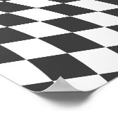 Poster Premier anniversaire du cool One Boy À damiers Rét (Coin)