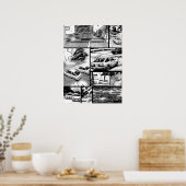 Poster Premier D Racing Manga Wall Design Version 2 (Cuisine)