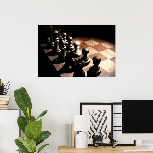 Poster Premier déplacement (Bureau à domicile)