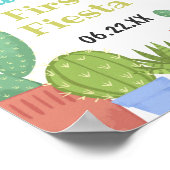 Poster Premier Fiesta Boy Taco Bout Une fête Cactus Anniv (Coin)