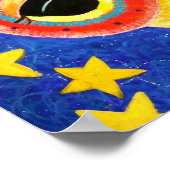 Poster Premier hibou dans l'espace (Coin)