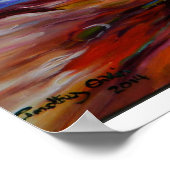 Poster Premier jardin (Coin)