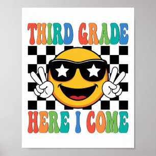 Poster Premier jour 3e année Troisième année Me voici De