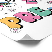 Poster Premier Jour De Crayon Pré-K Enseignants Filles (Coin)