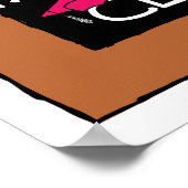 Poster Premier jour de la classe Signes Art étudiant - Ro (Coin)