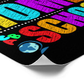 Poster Premier Jour De L'Équipe École Accueil Enseignant (Coin)