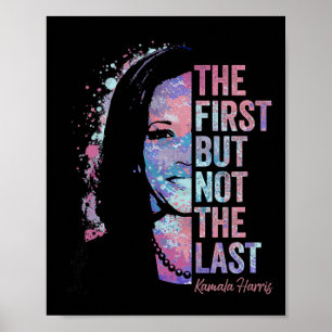 Poster Premier Mais Pas Le Dernier Kamala Harris 2024 Vic