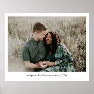 Poster Premier mariage Noël 1 photo