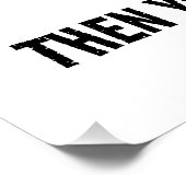 Poster Premier mème de café (Coin)