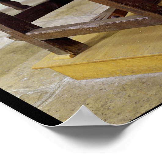 Poster Premier métier à tisser, 1750 (Coin)