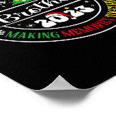 Poster Premier Noël en tant que frère 2023 Famille de Noë (Coin)