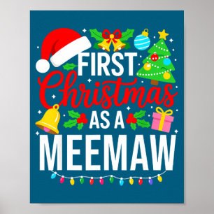 Poster Premier Noël en tant que Meemaw Noël correspondant