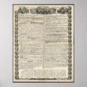 Poster Premier projet de déclaration d'indépendance (Devant)