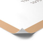 Poster Premier Rodéo Neutre Sud Cowboy Anniversaire Poste (Coin)