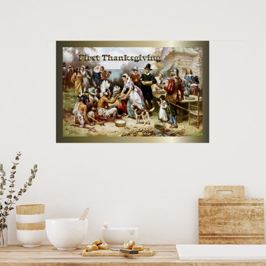 Poster Premier Thanksgiving (Cuisine)