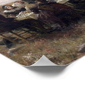 Poster Premier Thanksgiving à Plymouth par Brownscombe (Coin)