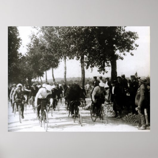 Poster Premier Tour de France 1903 Premier Kilomètre (Devant)