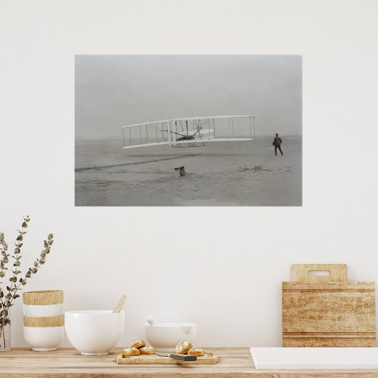 Poster Premier vol (Cuisine)