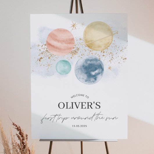 Poster Premier Voyage Autour De L'Affiche De L'Affiche de