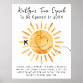 Poster Premier Voyage Autour Du Jeu De Capsule Sun Time (Devant)