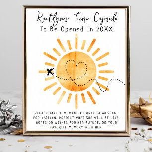 Poster Premier Voyage Autour du Jeu de Capsule Temporelle