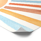 Poster Premier voyage autour du soleil premier anniversai (Coin)