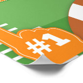 Poster Première année Down Orange Football 1er Anniversai (Coin)