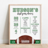 Poster Première année en bas Jalon Conseil 1er Anniversai